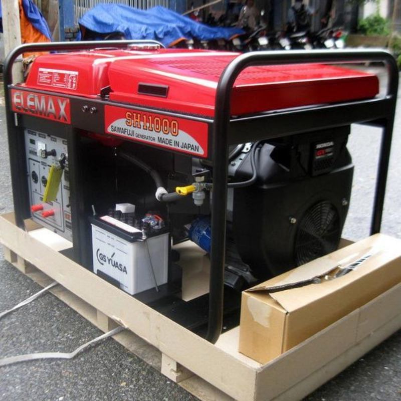 Máy Phát Điện Elemax SH11000 10KVA Chính Hãng - Ảnh 4