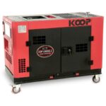Máy Phát Điện Chạy Dầu 10Kw Koop KDF12000Q 3 Pha
