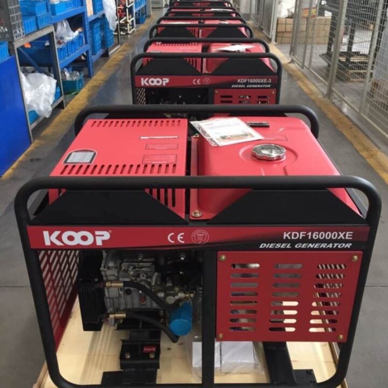 Máy Phát Điện Koop KDF16000XE 12Kw Chạy Dầu Giá Rẻ - Ảnh 3