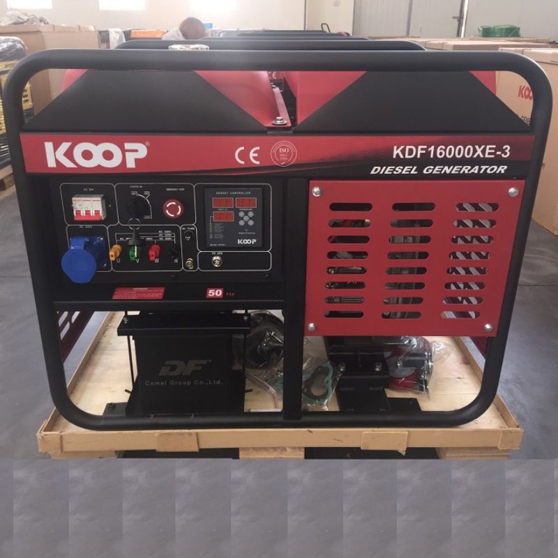 Máy Phát Điện Chạy Dầu Koop KDF16000XE 12Kw 3 Pha - Ảnh 2