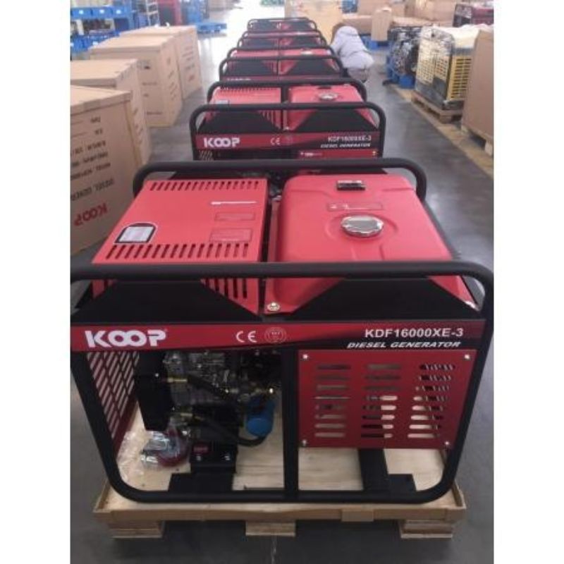 Máy Phát Điện Chạy Dầu Koop KDF16000XE 12Kw 3 Pha - Ảnh 4