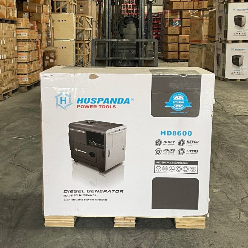 Máy Phát Điện Huspanda HD8600 7Kw Chạy Dầu - Ảnh 4