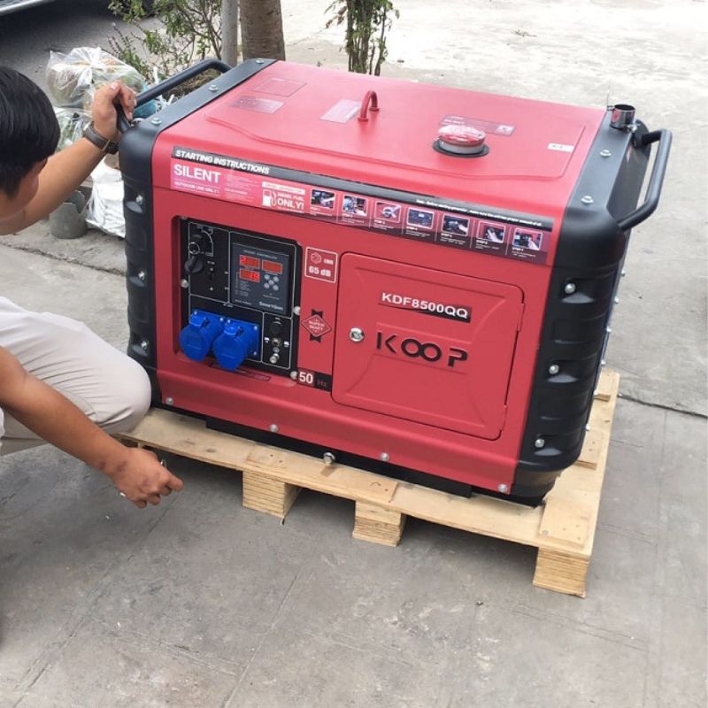 Máy Phát Điện Koop KDF8500QQ 6Kw Chống Ồn - Ảnh 3
