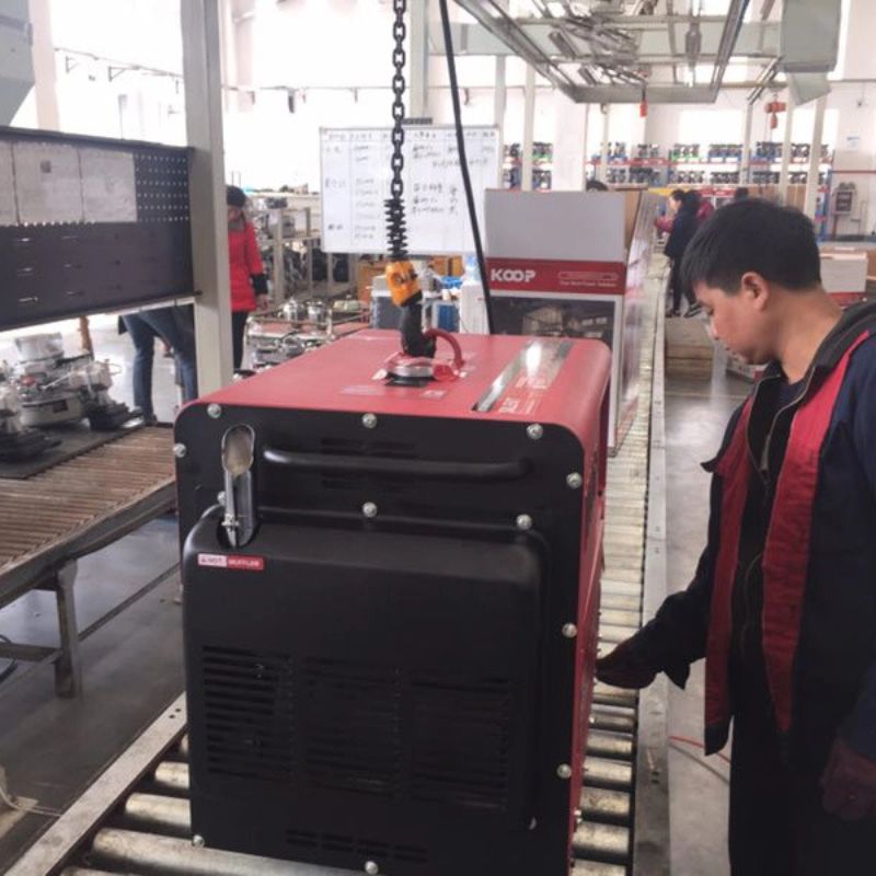 Máy Phát Điện Koop KDF8500Q 6Kw Chạy Dầu Chính Hãng - Ảnh 5