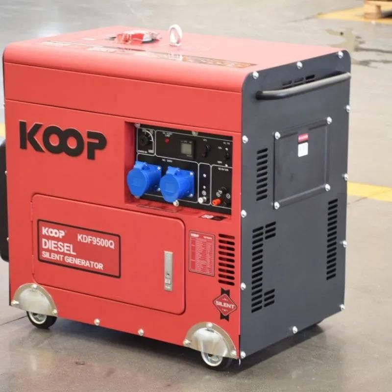 Máy Phát Điện Koop KDF9500Q 7Kw Chạy Dầu Chính Hãng - Ảnh 2