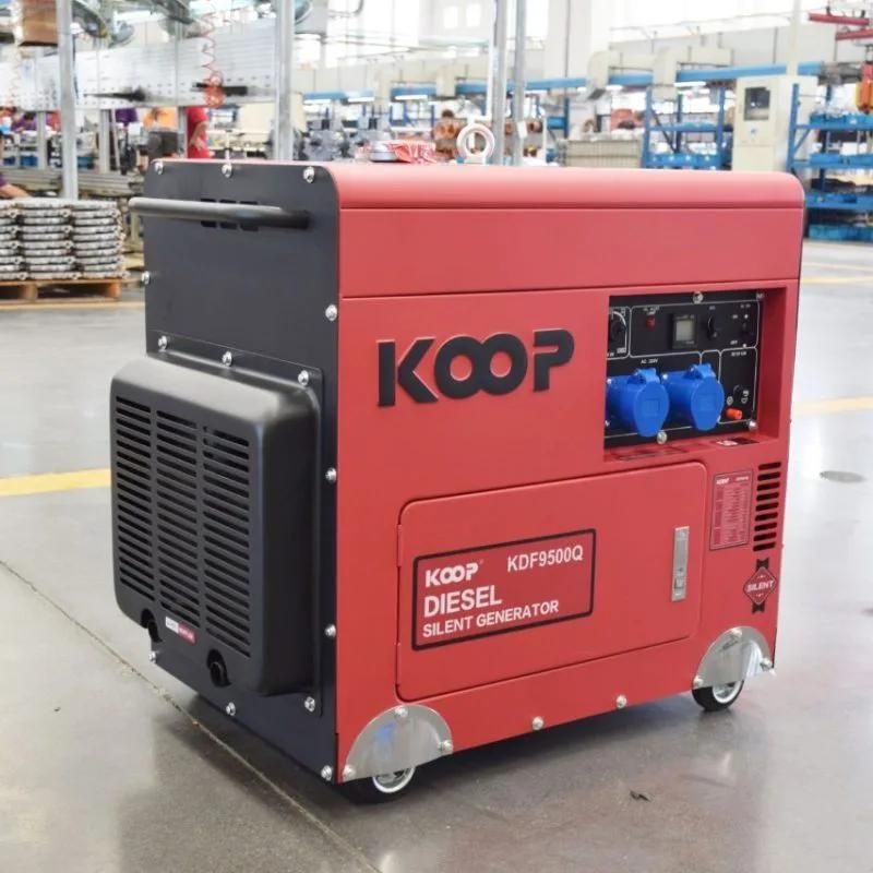 Máy Phát Điện Koop KDF9500Q 7Kw Chạy Dầu Chính Hãng - Ảnh 3
