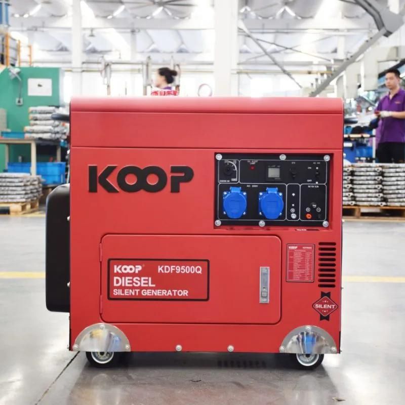 Máy Phát Điện Koop KDF9500Q 7Kw Chạy Dầu Chính Hãng - Ảnh 4