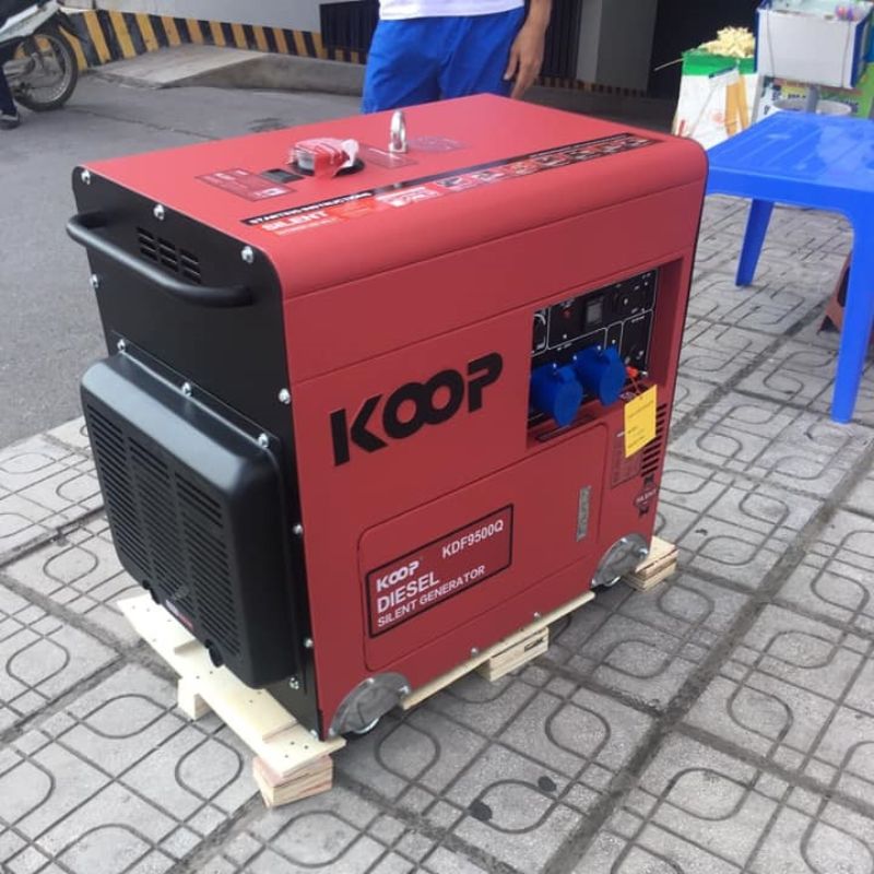 Máy Phát Điện Koop KDF9500Q 7Kw Chạy Dầu Chính Hãng - Ảnh 6