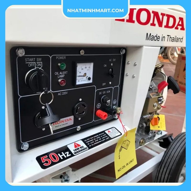 Máy phát điện Honda DG6000E chạy dầu - Ảnh 6