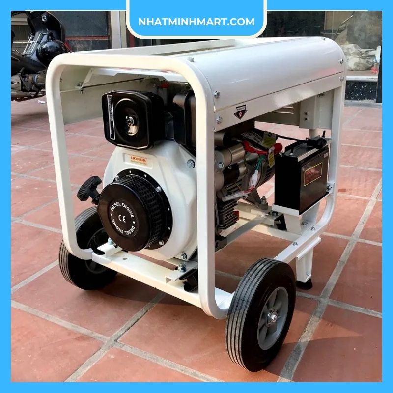 Máy phát điện Honda DG6000E chạy dầu - Ảnh 7