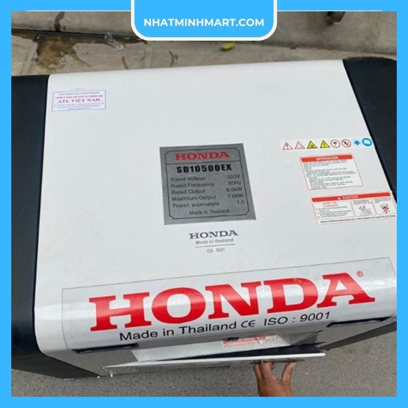 Máy phát điện Honda SD10500EX chạy dầu - Ảnh 4