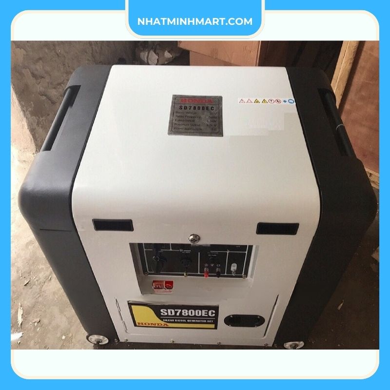Máy phát điện Honda SD7800EC chạy dầu - Ảnh 5