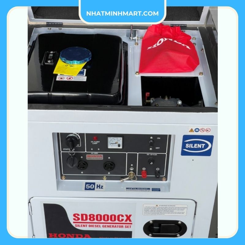Máy phát điện Honda SD8000CX 6KW chạy dầu - Ảnh 4