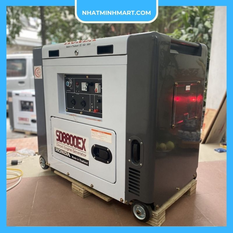 Máy phát điện Honda SD8800EX chạy dầu - Ảnh 4