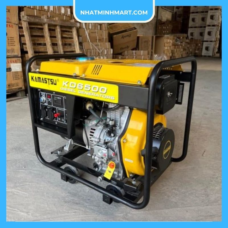 Máy phát điện chạy dầu 5Kw Kamastsu KD6500 giá rẻ