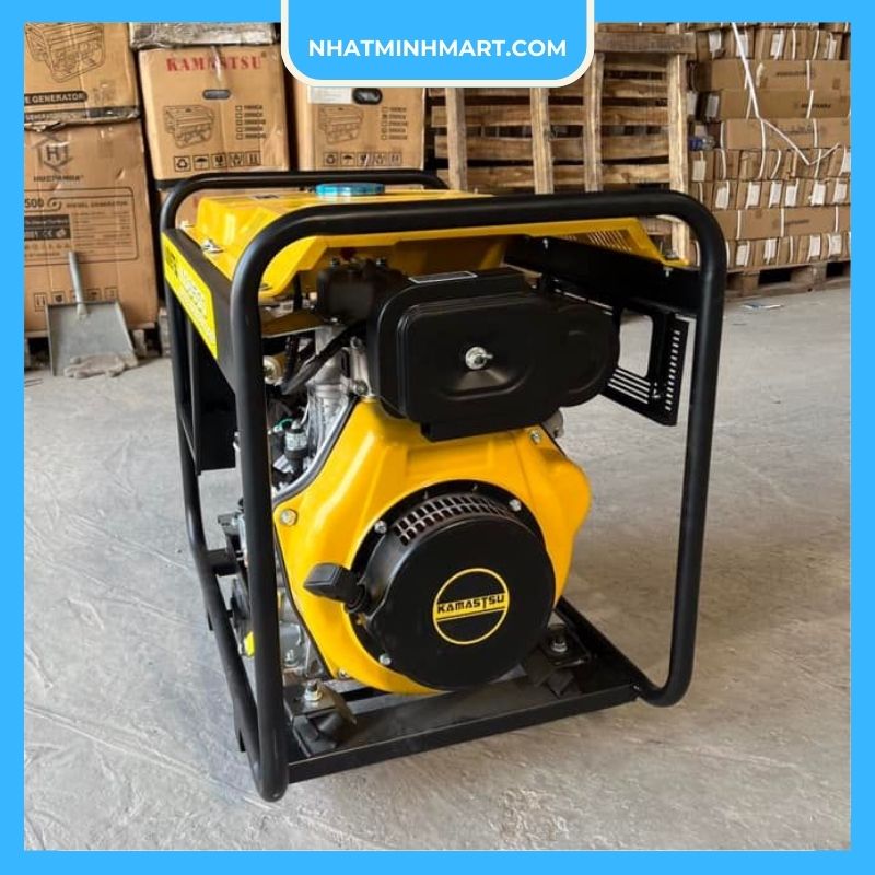 Máy phát điện chạy dầu 5Kw Kamastsu KD6500 - Ảnh 4