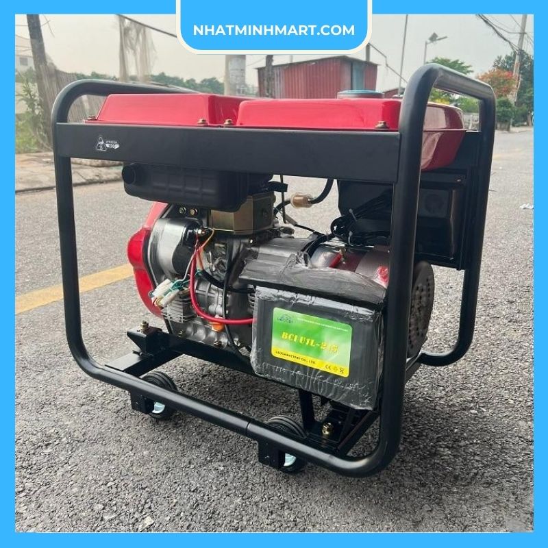 Máy phát điện chạy dầu 5Kw Kujoyo KJ6700E - Ảnh 5