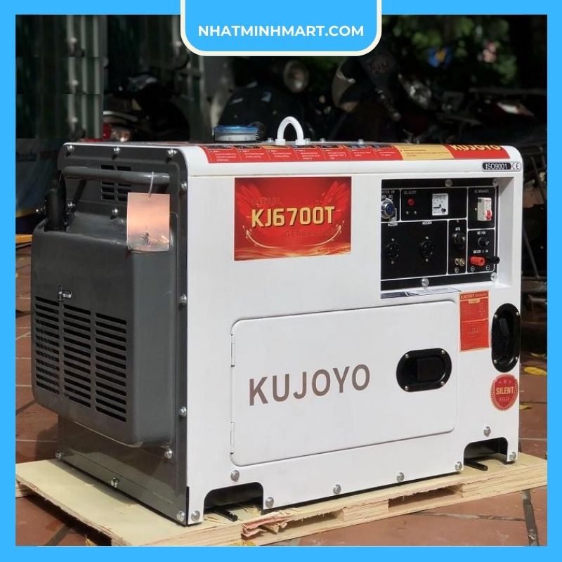 Máy phát điện Kujoyo KJ6700T 5Kw chạy dầu - Ảnh 4