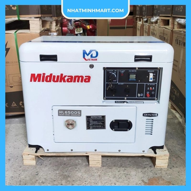 Máy phát điện Midukama HL6500S chính hãng