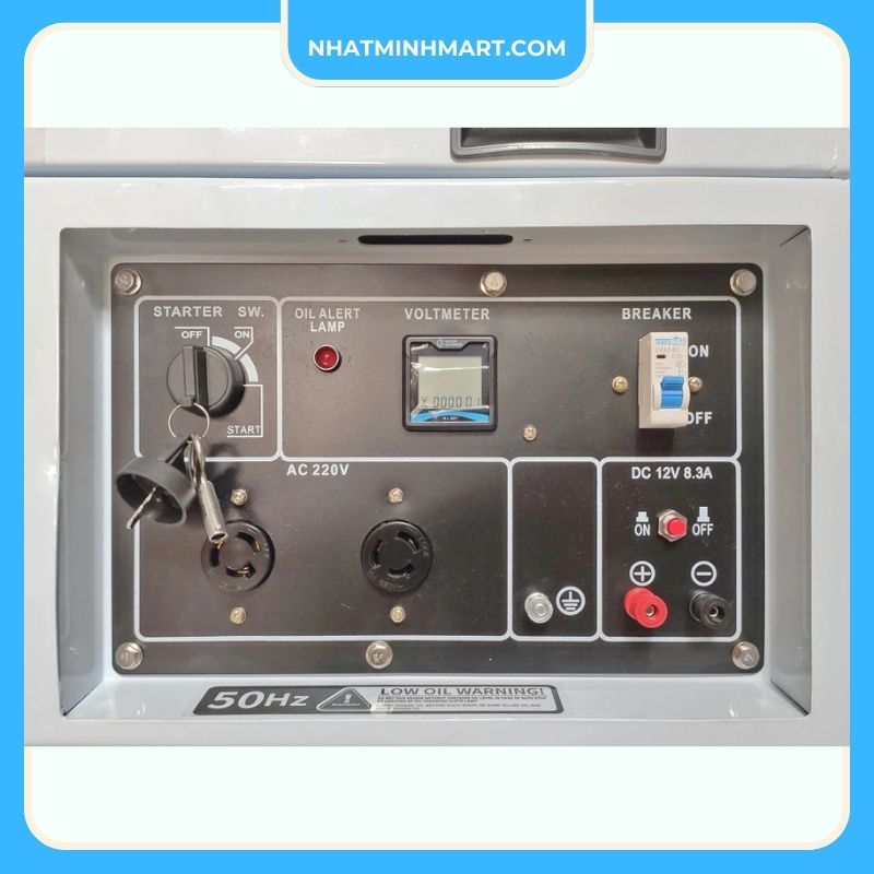 Máy phát điện Midukama HL6500S 5Kw chạy dầu - Ảnh 5