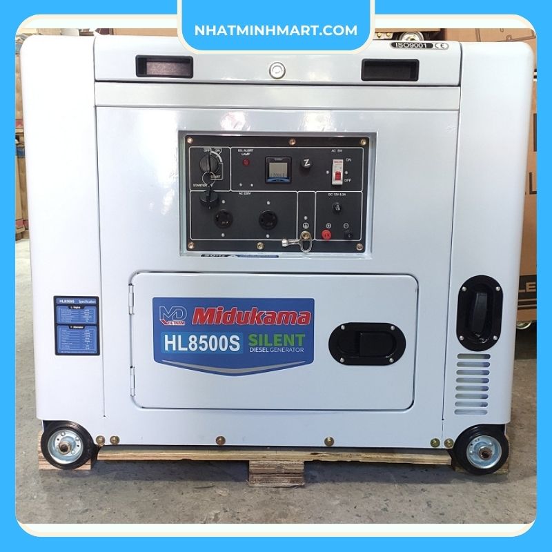 Máy phát điện chạy dầu 7Kw Midukama HL8500S chính hãng