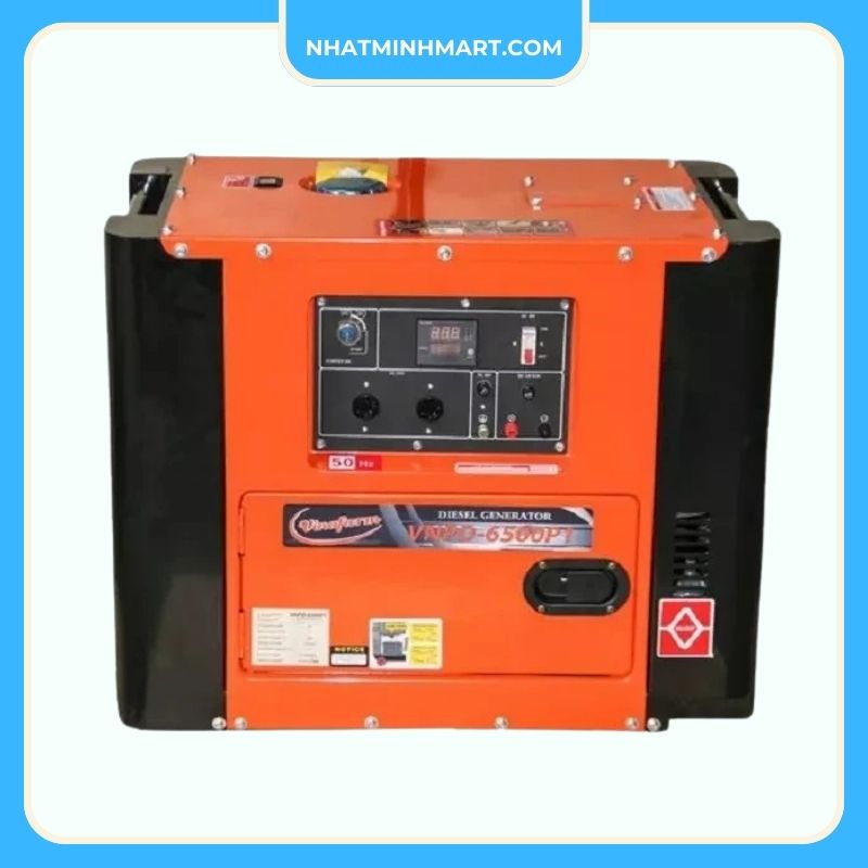 Máy phát điện chạy dầu 5Kw Vinafarm VNPD-6500P1 giá rẻ