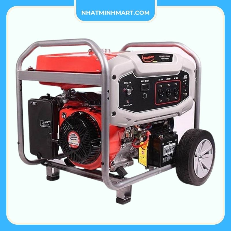 Máy phát điện chạy xăng 5kw Vinafarm VNS-MPD-7900 - Ảnh 4