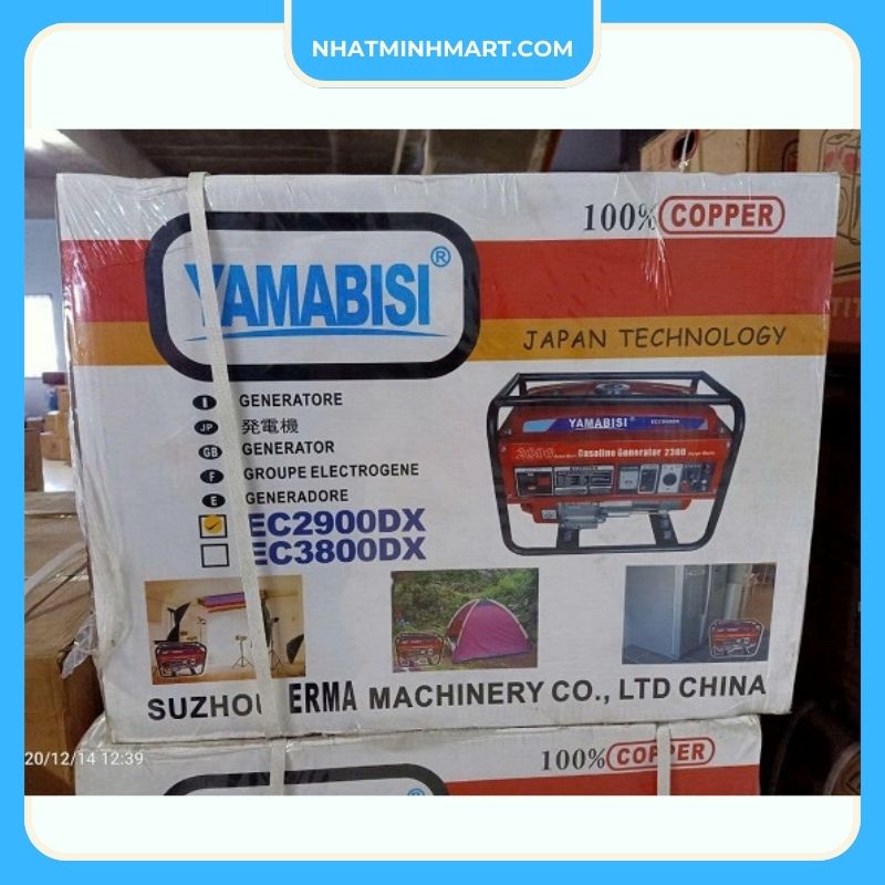Máy phát điện mini Yamabisi EC2900DX 2Kw - Ảnh 5