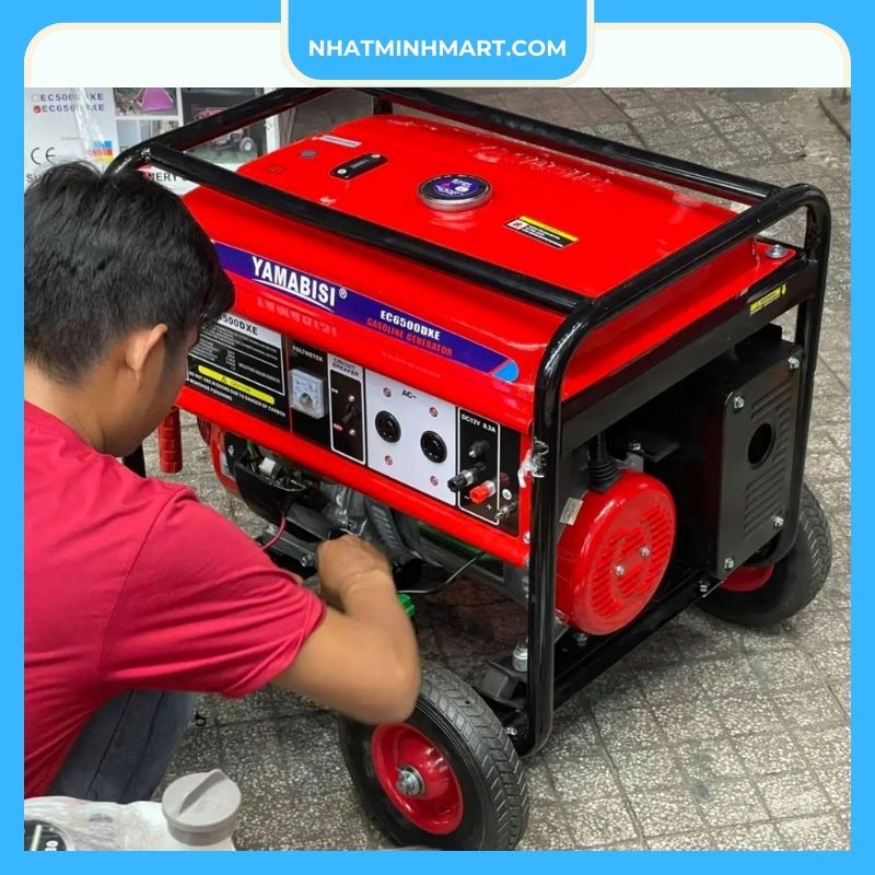 Máy phát điện Yamabisi EC6500DXE 5Kw Đề - Ảnh 4