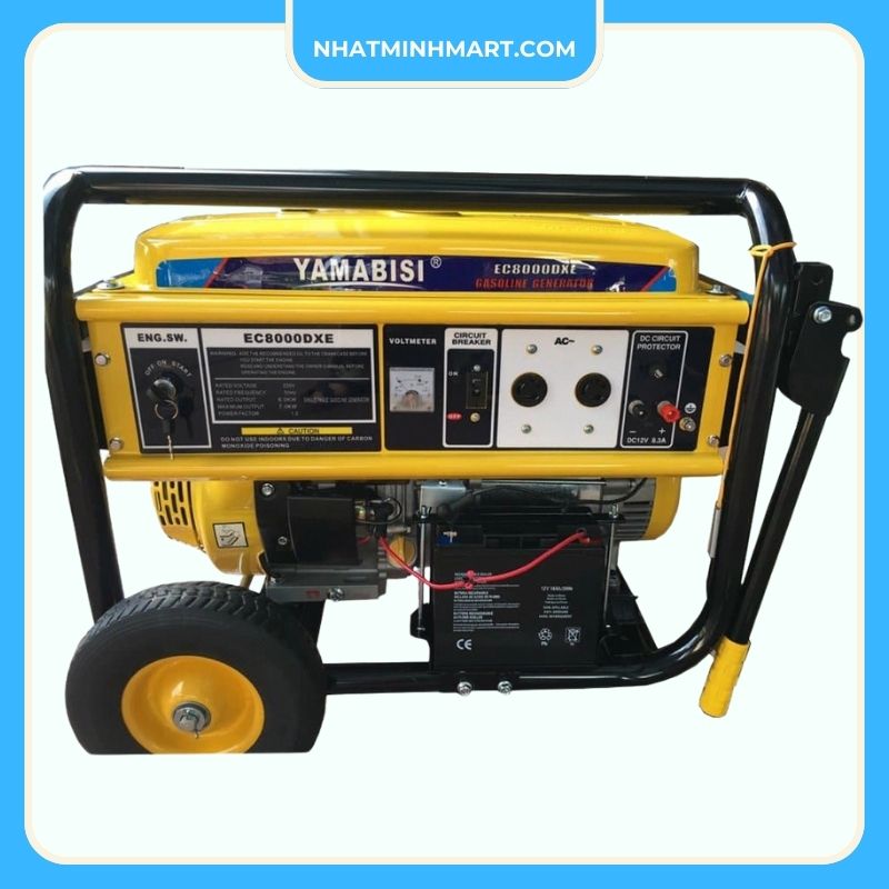 Máy phát điện chạy xăng Yamabisi EC8000DXE giá rẻ