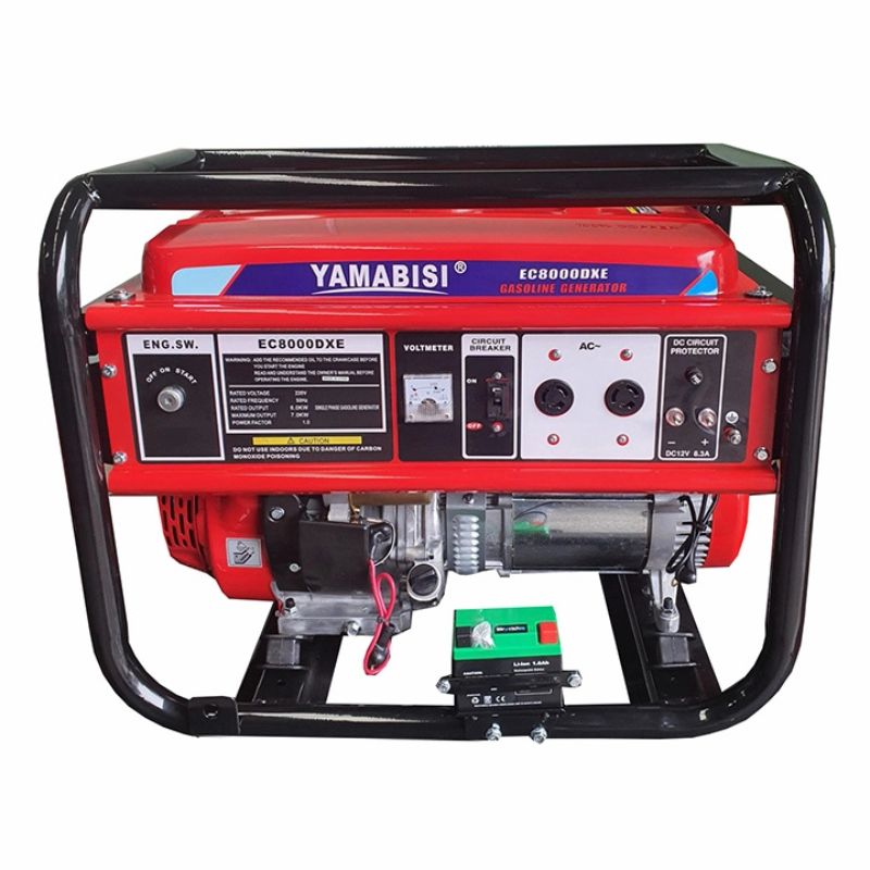 Máy phát điện chạy xăng Yamabisi EC8000DXE 6Kw Đề