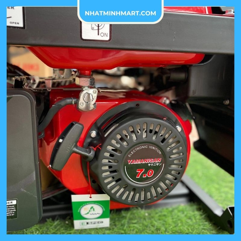 Máy phát điện chạy xăng 3kw Yamanisan HP4500E - Ảnh 5