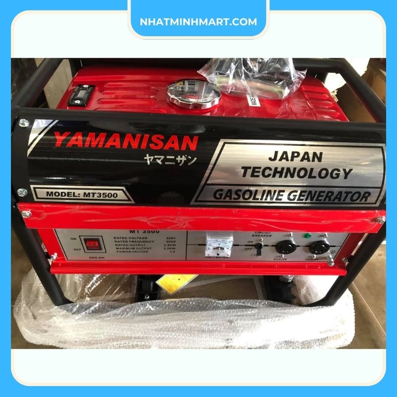 Máy phát điện chạy xăng Yamanisan MT3500 3Kw - Ảnh 5