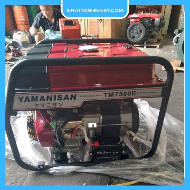 Máy phát điện chạy xăng Yamanisan TM7500E giá rẻ
