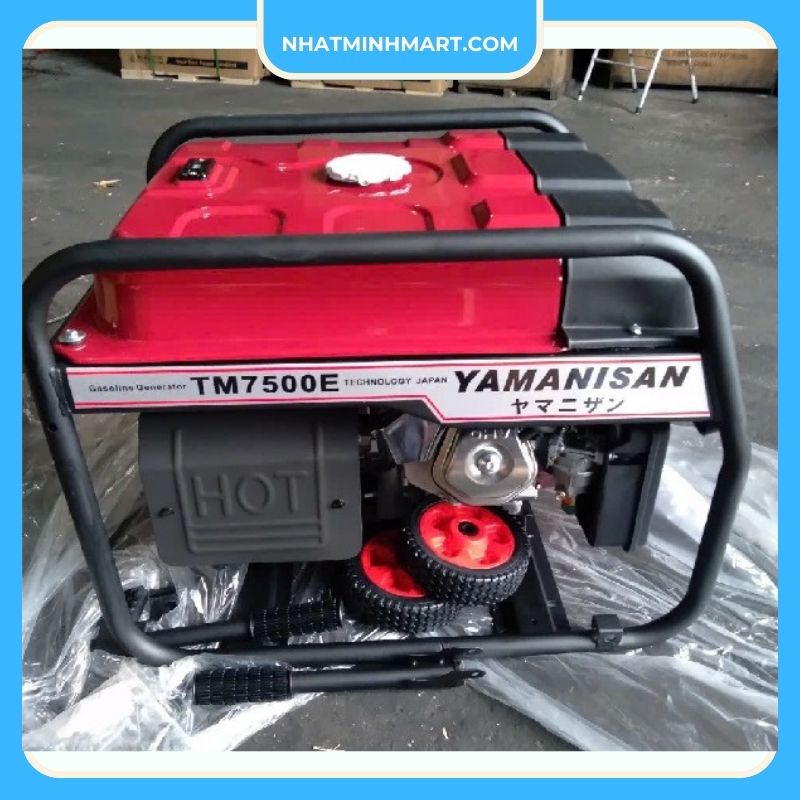 Máy phát điện chạy xăng Yamanisan TM7500E chính hãng
