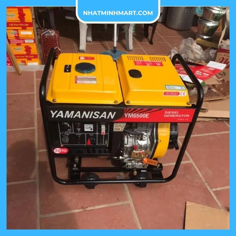 Máy phát điện chạy dầu Yamanisan YM6500E chính hãng
