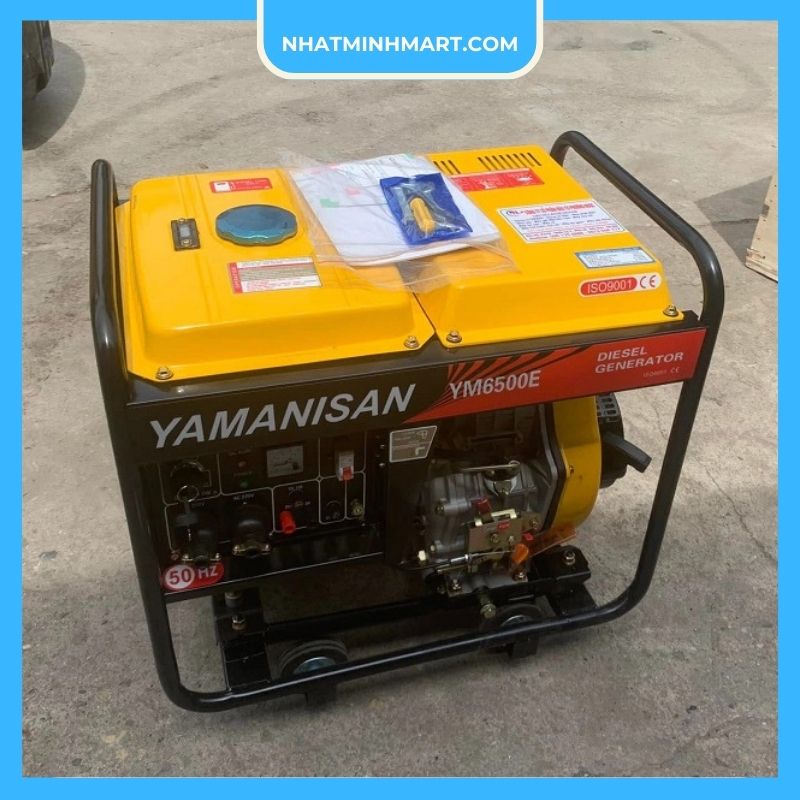Máy phát điện chạy dầu Yamanisan YM6500E 5Kw - Ảnh 5
