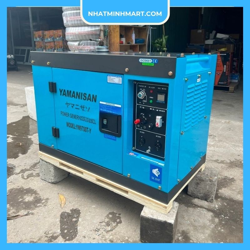 Máy phát điện Yamanisan YM9700T/Y 7Kw chạy dầu - Ảnh 4