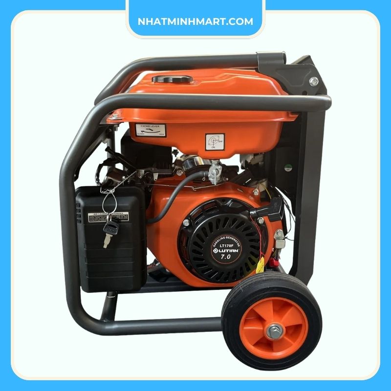 Máy phát điện chạy xăng Lutian LT5990E 3Kw - Ảnh 4