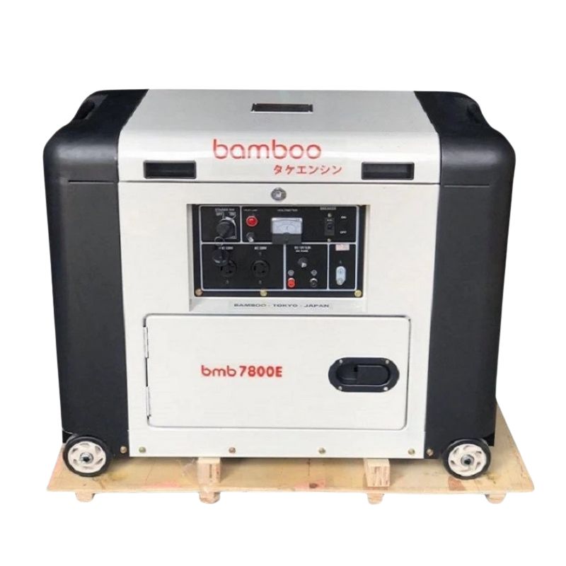 Máy phát điện chạy dầu 5Kw Bamboo BMB7800E giá tốt