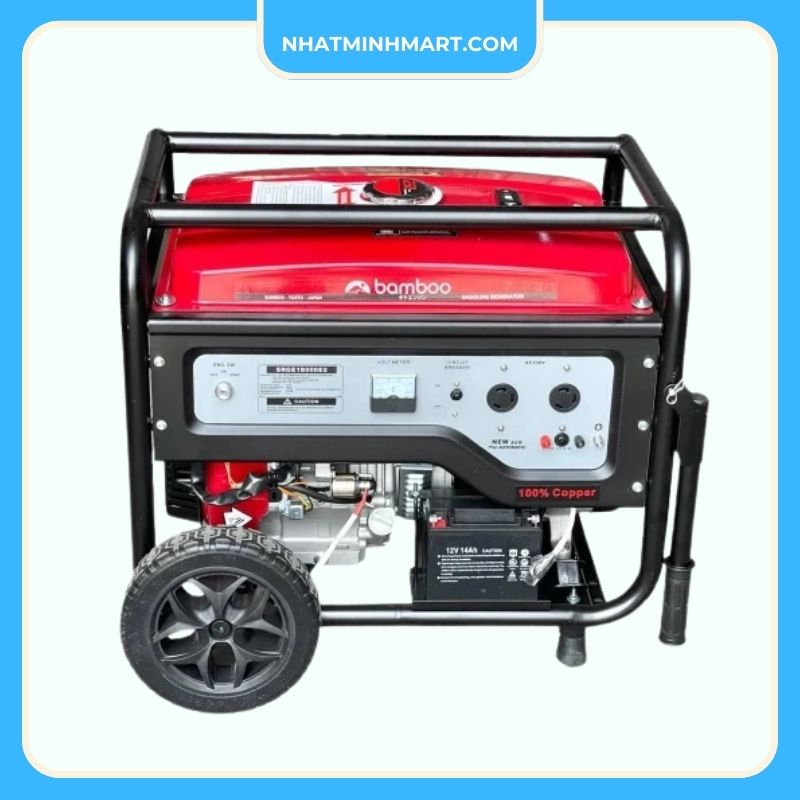 Máy phát điện chạy xăng Bamboo BMB 6800E2 giá tốt