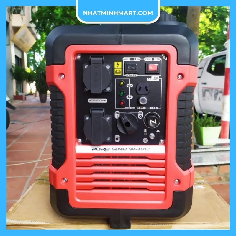 Máy phát điện mini Bamboo 2Kw BMB EU25is Inverter - Ảnh 5