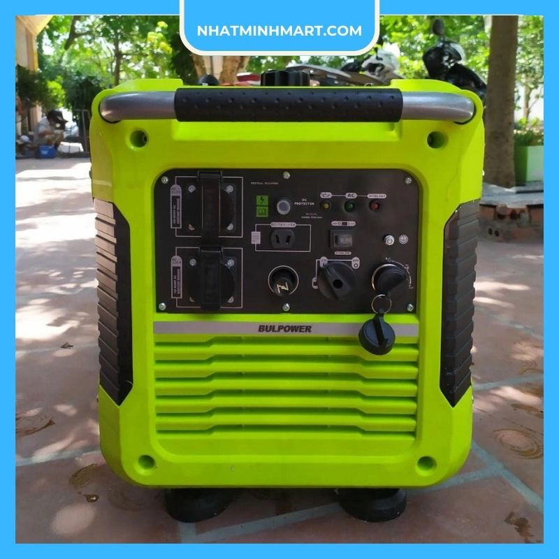 Máy phát điện chạy xăng 3Kw Bamboo BMB EU3000i - Ảnh 6