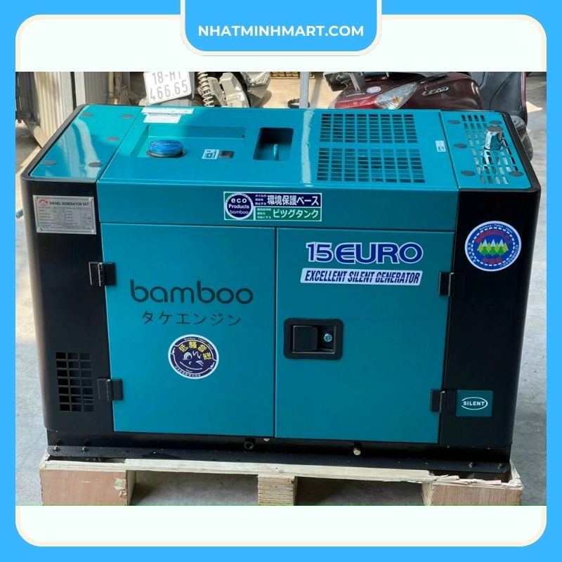 Máy phát điện chạy dầu 12Kw Bamboo BmB 15Euro giá rẻ