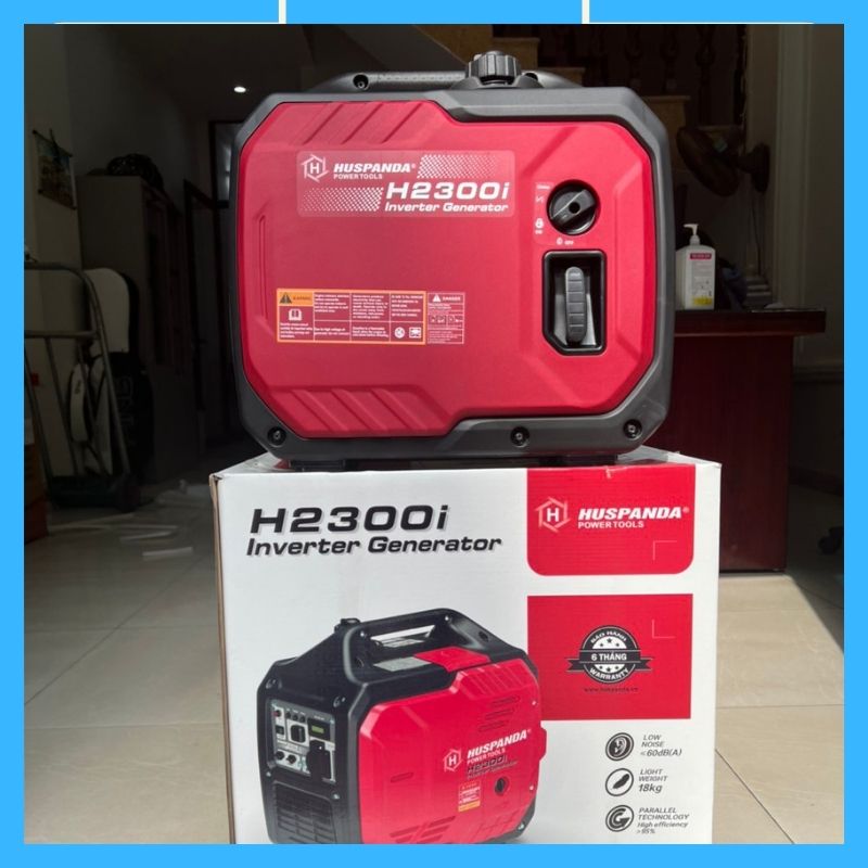 Máy phát điện mini Huspanda H2300I 2Kw Inverter - Ảnh 6
