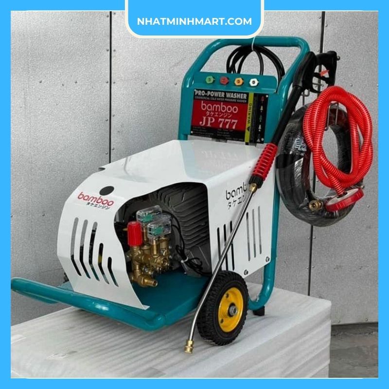 Máy rửa xe cao áp 5.5Kw Bamboo BMB JP777 giá rẻ