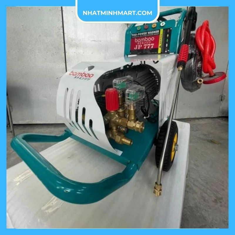Máy rửa xe cao áp 5.5Kw Bamboo BMB JP777 - Ảnh 3
