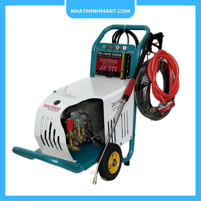 Máy rửa xe cao áp 5.5Kw Bamboo BMB JP777 - Ảnh 5