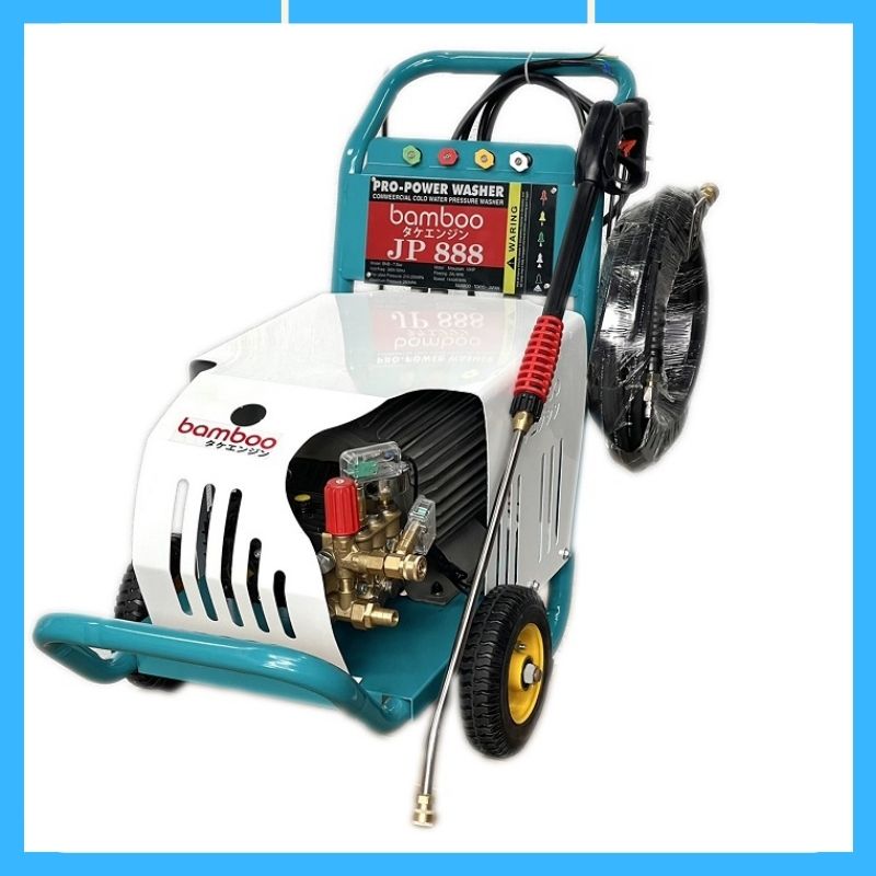 Máy rửa xe cao áp Bamboo JP888 7.5kw 3 Pha - Ảnh 4