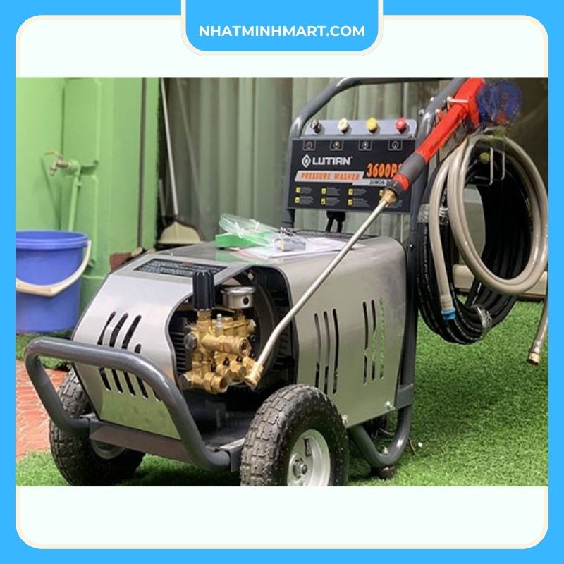 Máy rửa xe cao áp Lutian 20M36-7.5T4 3600PSI 7.5Kw - Ảnh 3